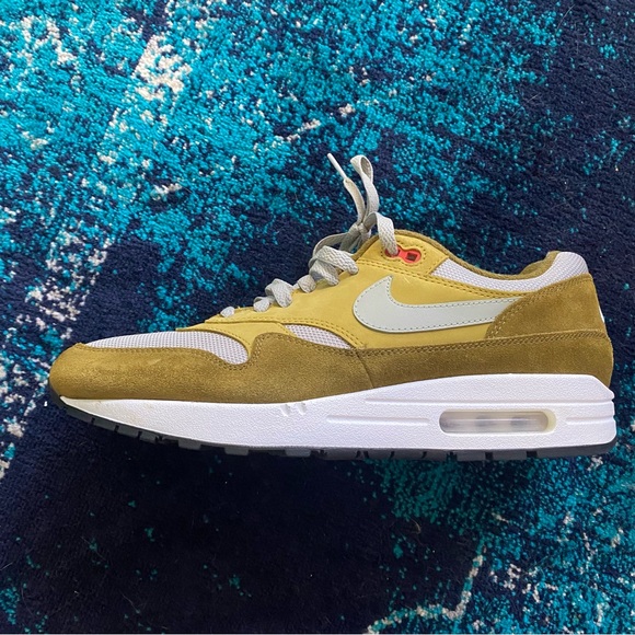 Nike Air Max 1 Premium Retro Olive Green Size 11 - Picture 4 of 8